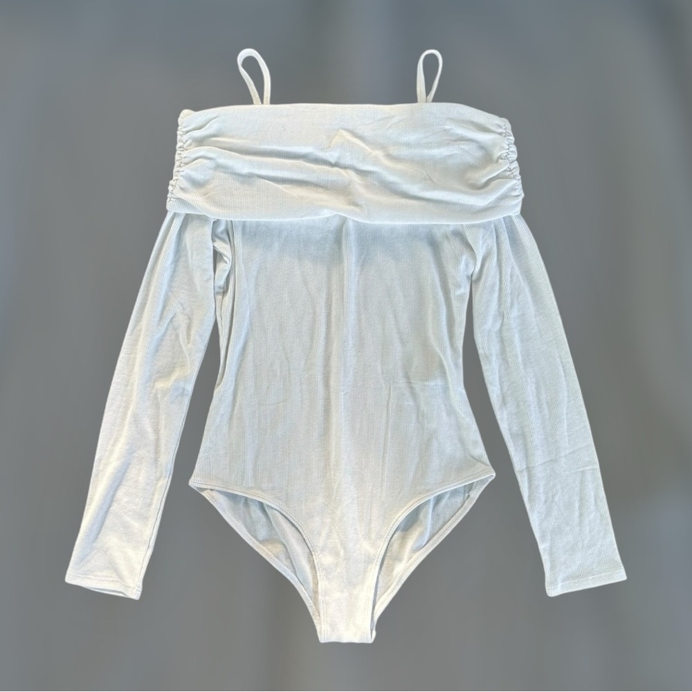 ABERCROMBIE KIDS White Cotton Bodysuit